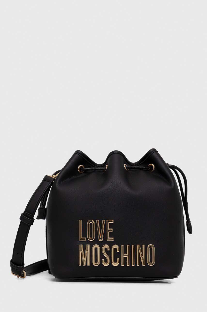 Love Moschino Kabelka čierna farba - Pepit.sk