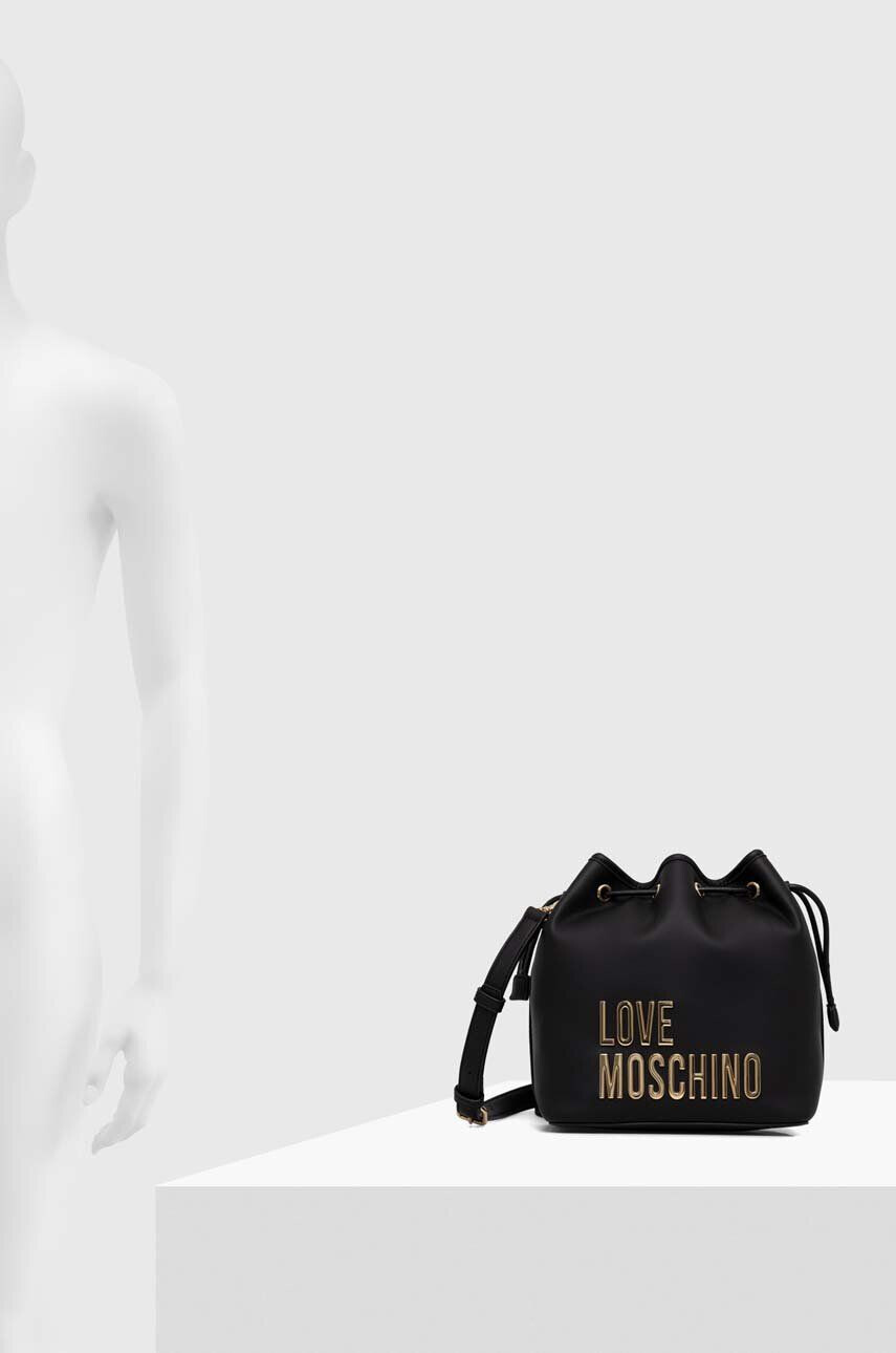 Love Moschino Kabelka čierna farba - Pepit.sk