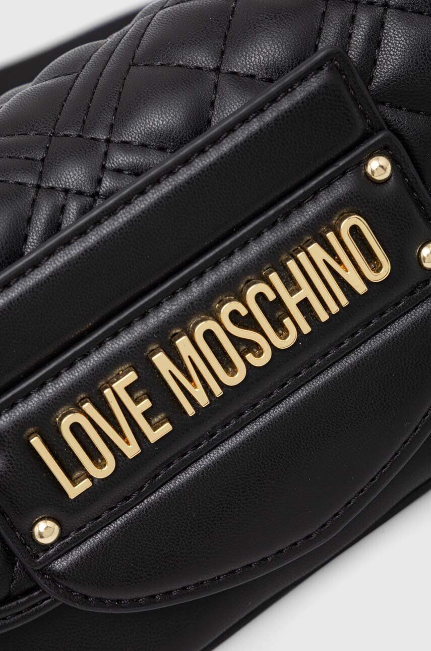 Love Moschino Kabelka čierna farba - Pepit.sk