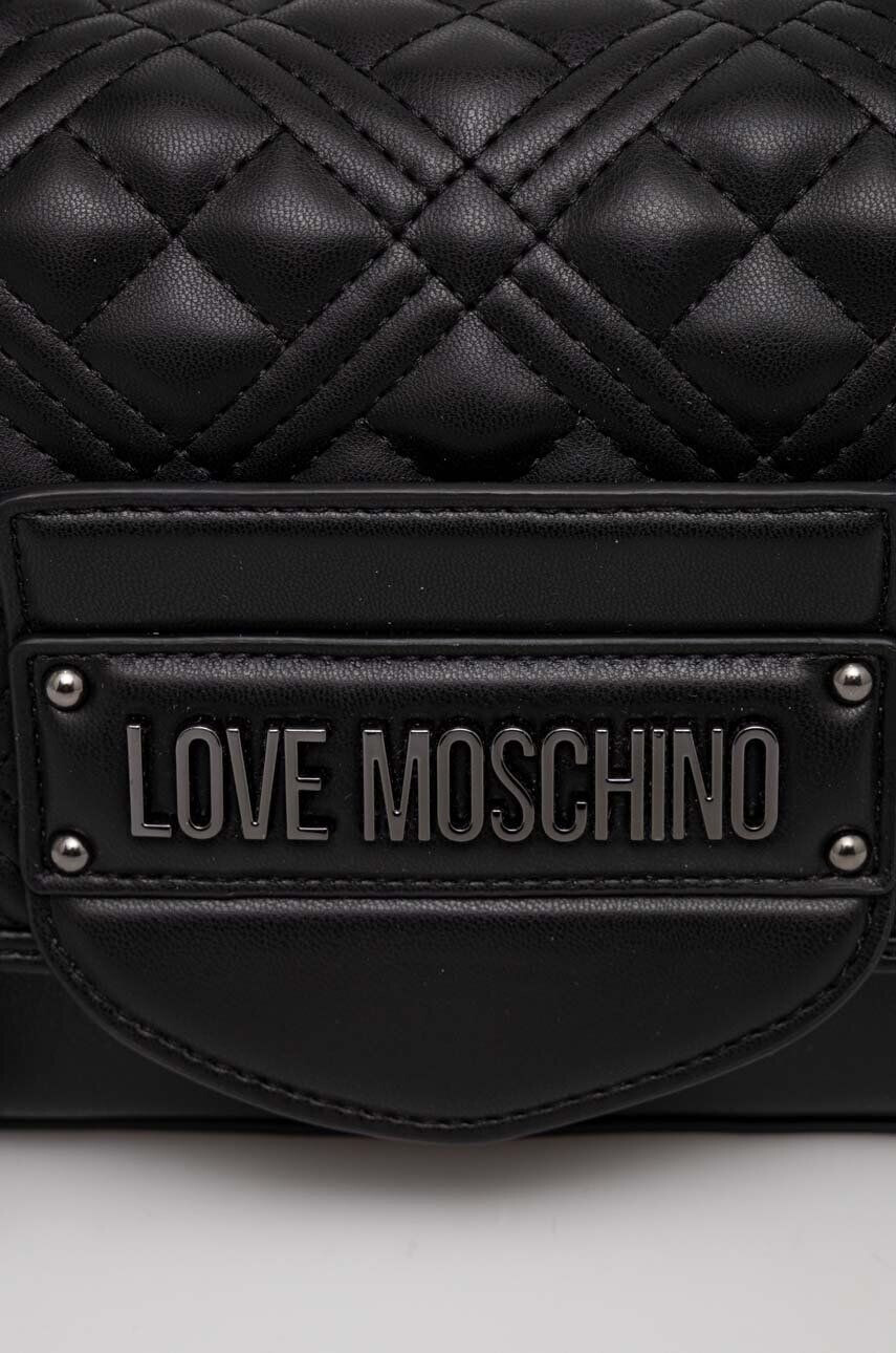 Love Moschino Kabelka čierna farba - Pepit.sk