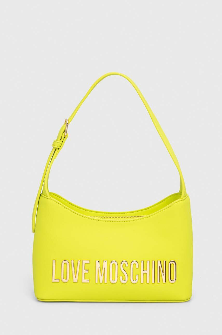 Love Moschino Kabelka zelená farba - Pepit.sk