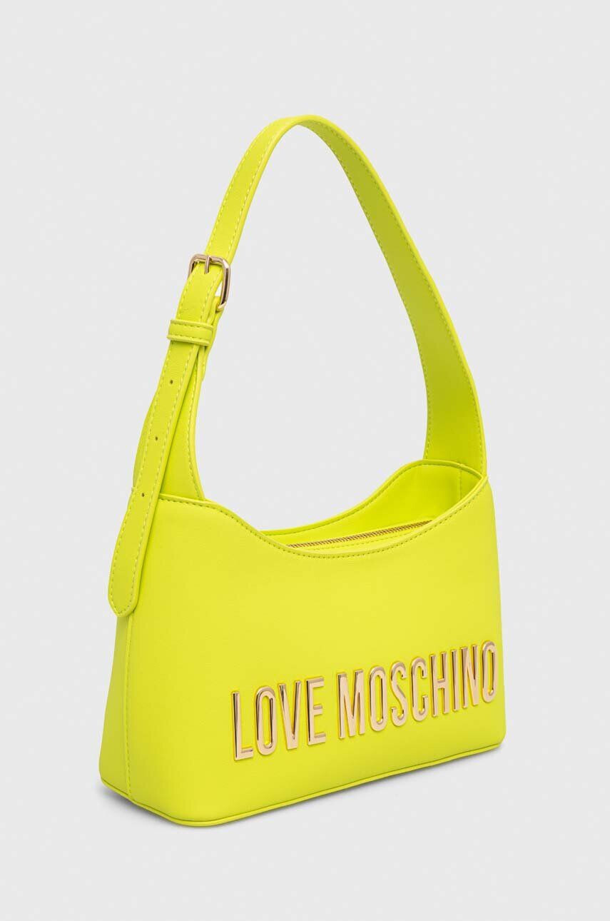 Love Moschino Kabelka zelená farba - Pepit.sk