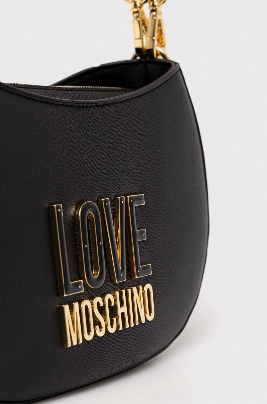 Love Moschino Kabelka čierna farba - Pepit.sk