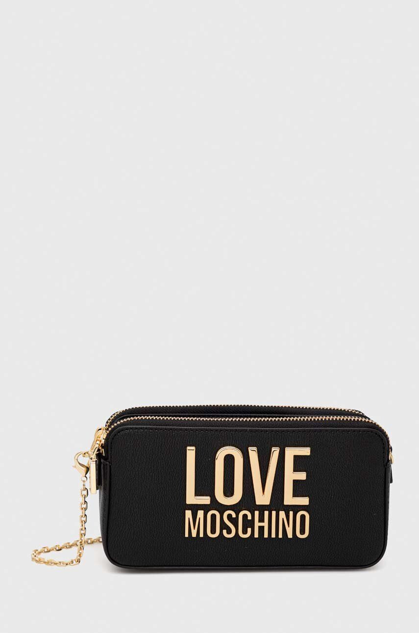 Love Moschino Kabelka čierna farba - Pepit.sk