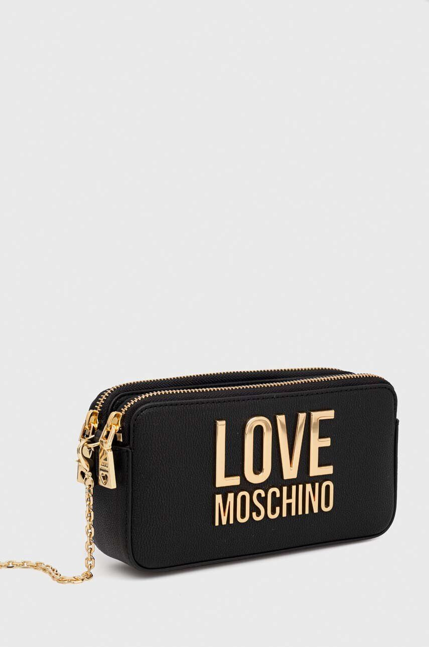 Love Moschino Kabelka čierna farba - Pepit.sk