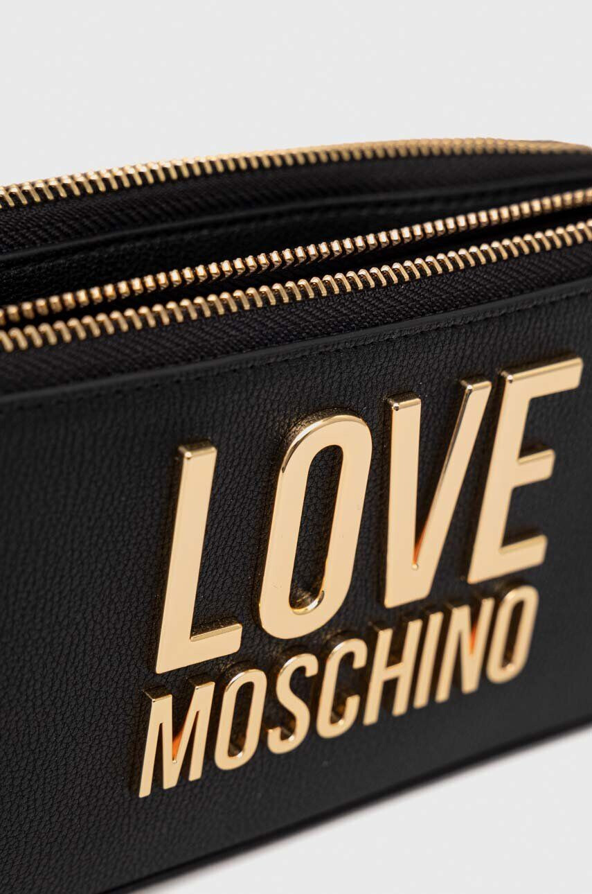 Love Moschino Kabelka čierna farba - Pepit.sk