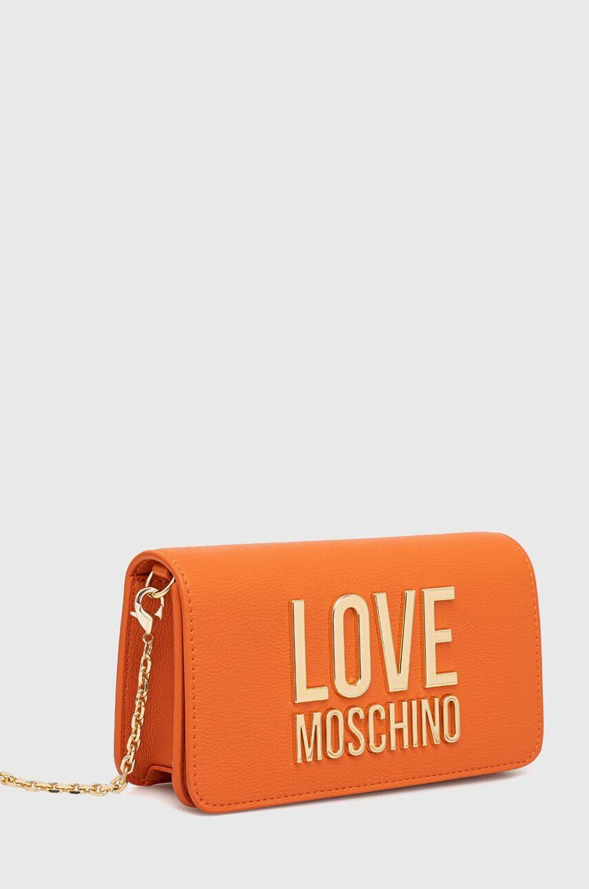 Love Moschino Kabelka hnedá farba - Pepit.sk