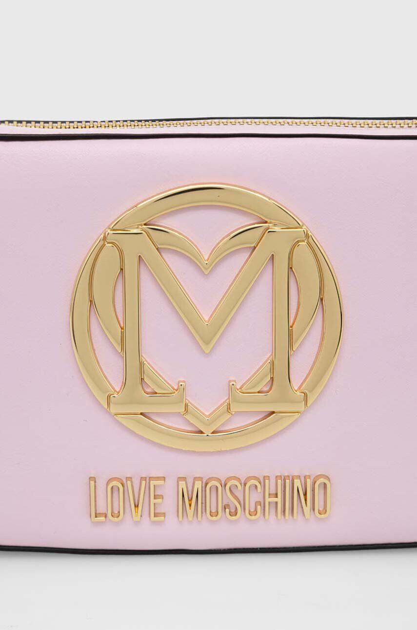 Love Moschino Kabelka fialová farba - Pepit.sk