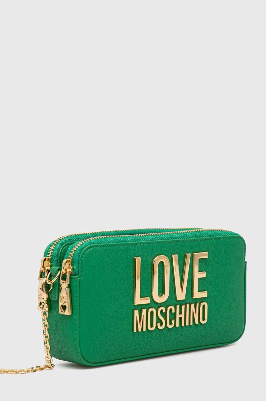 Love Moschino Kabelka hnedá farba - Pepit.sk