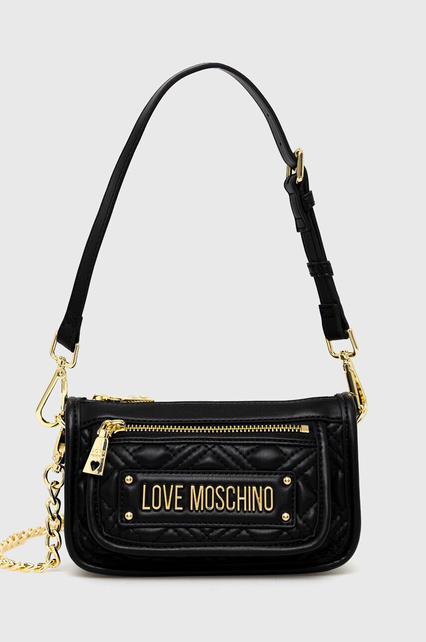 Love Moschino Kabelka čierna farba - Pepit.sk