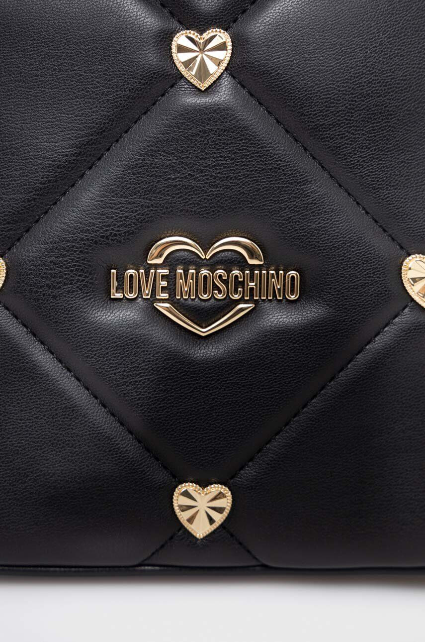 Love Moschino Kabelka fialová farba - Pepit.sk