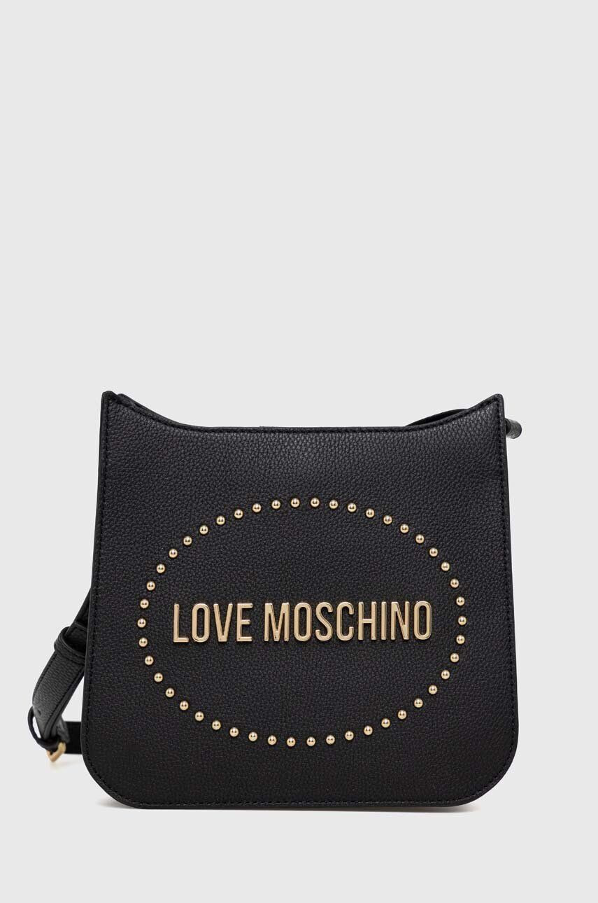 Love Moschino Kabelka fialová farba - Pepit.sk