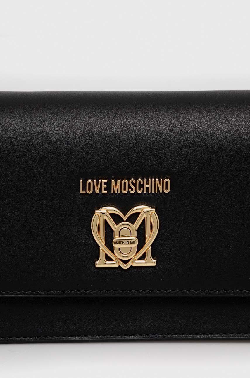 Love Moschino Kabelka čierna farba - Pepit.sk