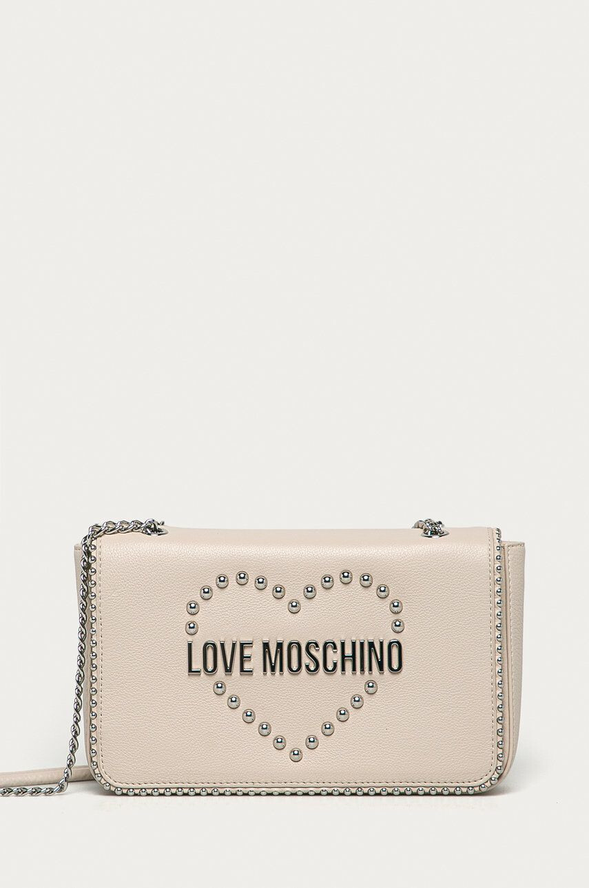 Love Moschino Kožená kabelka - Pepit.sk