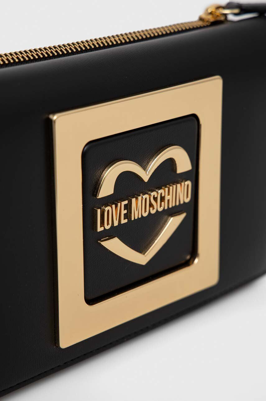 Love Moschino Malá taška čierna farba - Pepit.sk