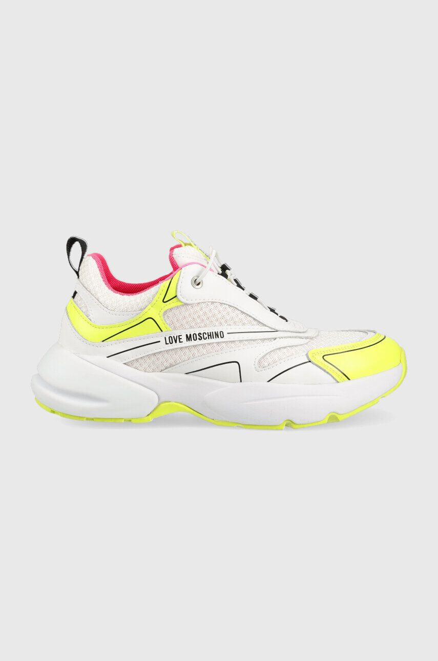 Love Moschino Tenisky Sneakerd Sporty 50 biela farba JA15025G1G - Pepit.sk