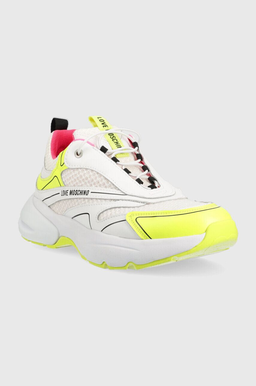 Love Moschino Tenisky Sneakerd Sporty 50 biela farba JA15025G1G - Pepit.sk