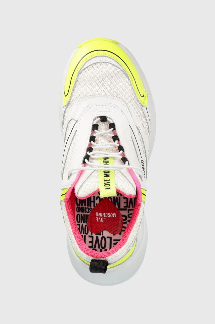 Love Moschino Tenisky Sneakerd Sporty 50 biela farba JA15025G1G - Pepit.sk