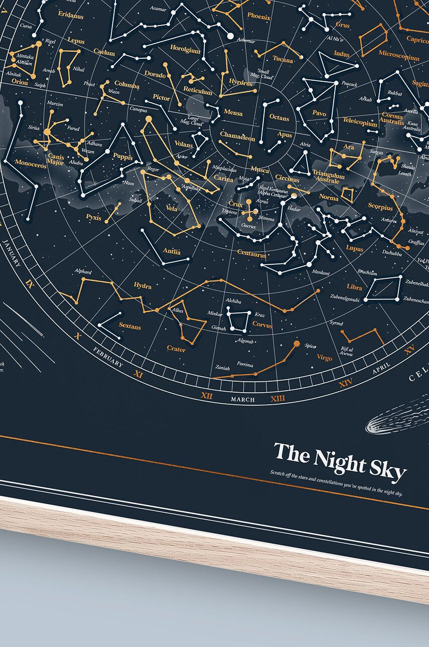 Luckies of London nástenná grafika Night Sky - Pepit.sk