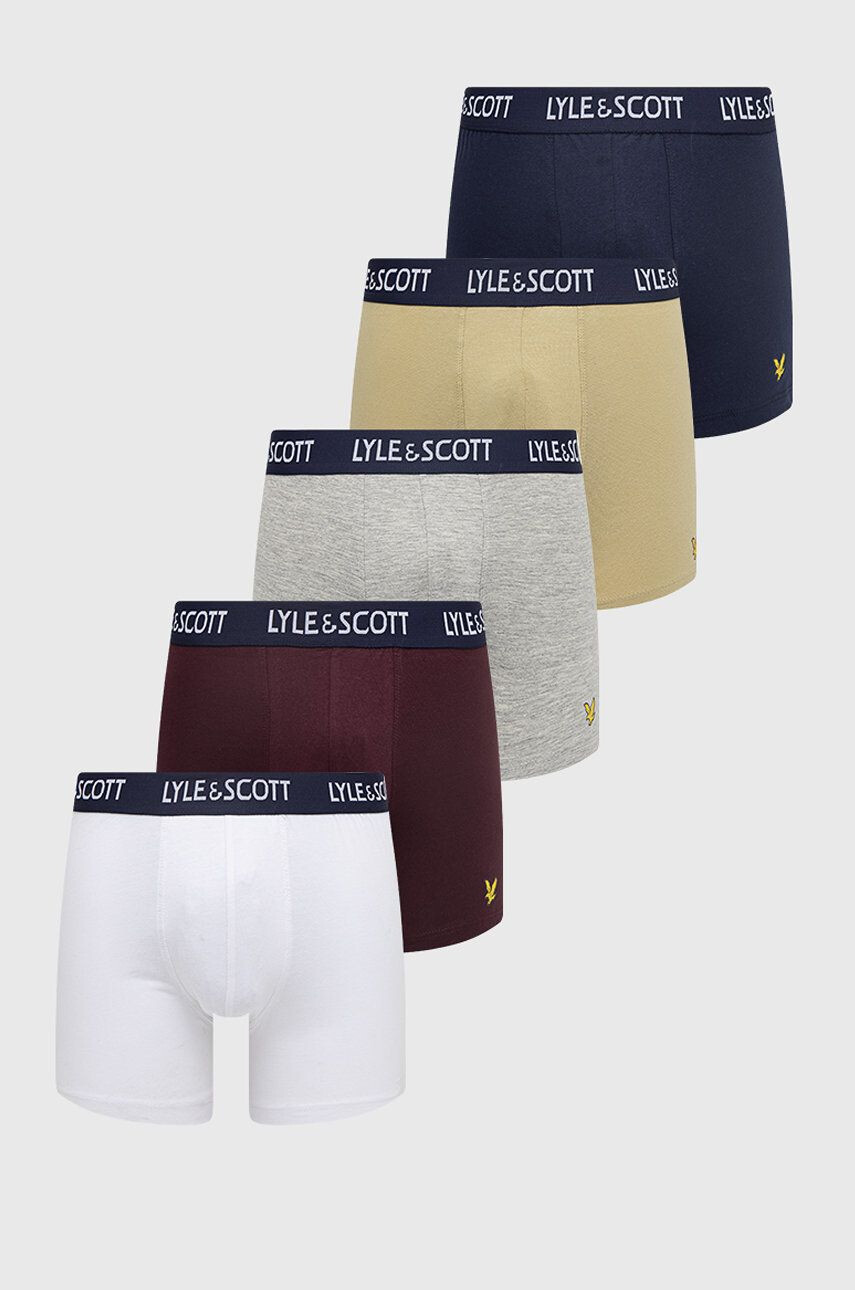 Lyle & Scott Boxerky Miller (5-pak) - Pepit.sk