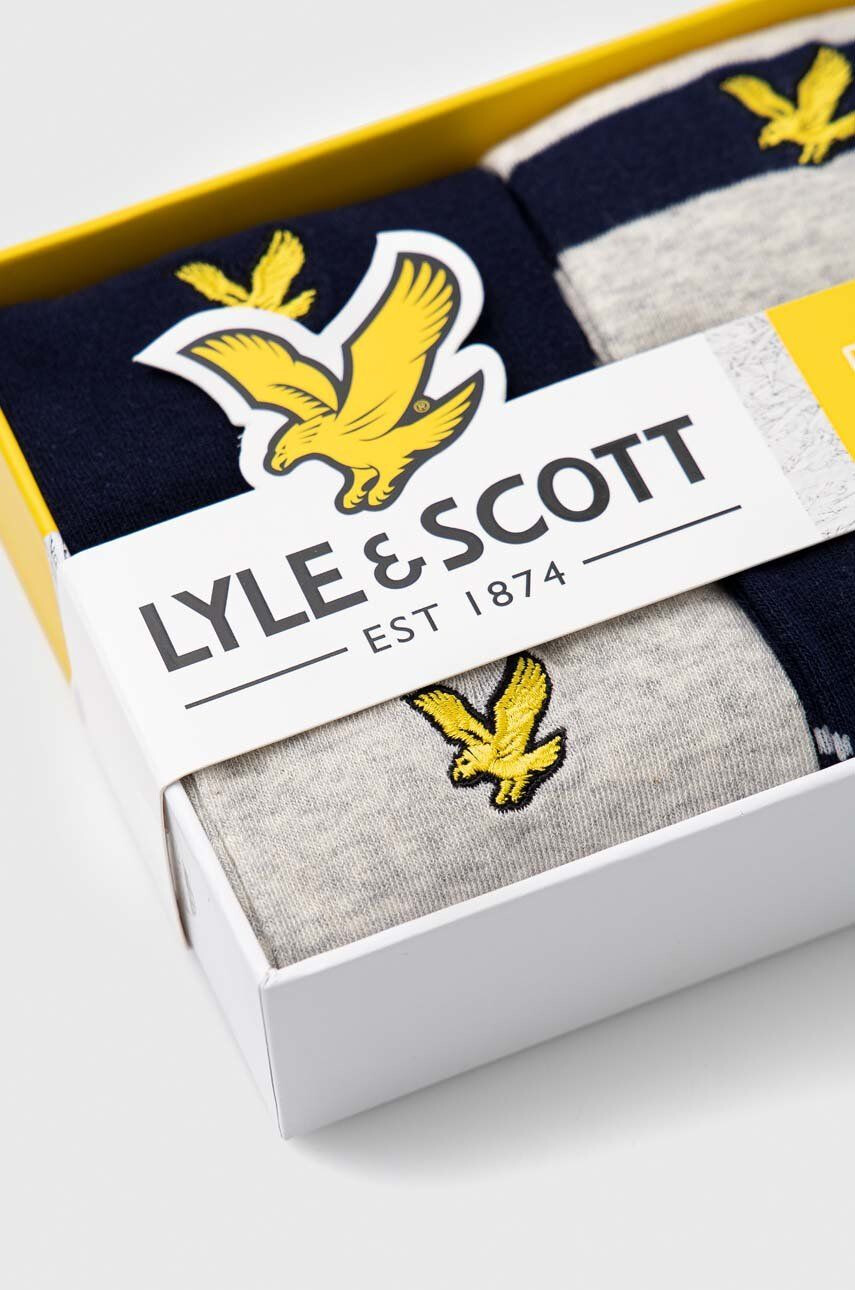 Lyle & Scott Ponožky 4-pak - Pepit.sk