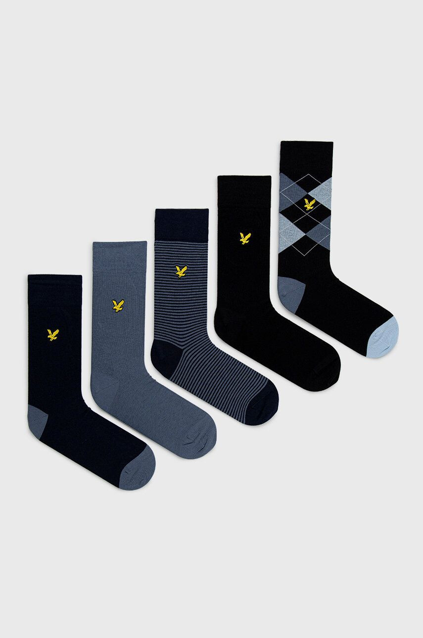 Lyle & Scott Ponožky (5-pack) - Pepit.sk