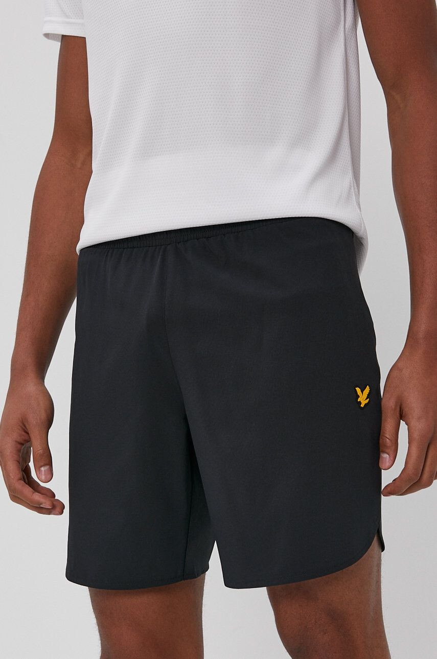 Lyle & Scott Šortky pánske čierna farba - Pepit.sk