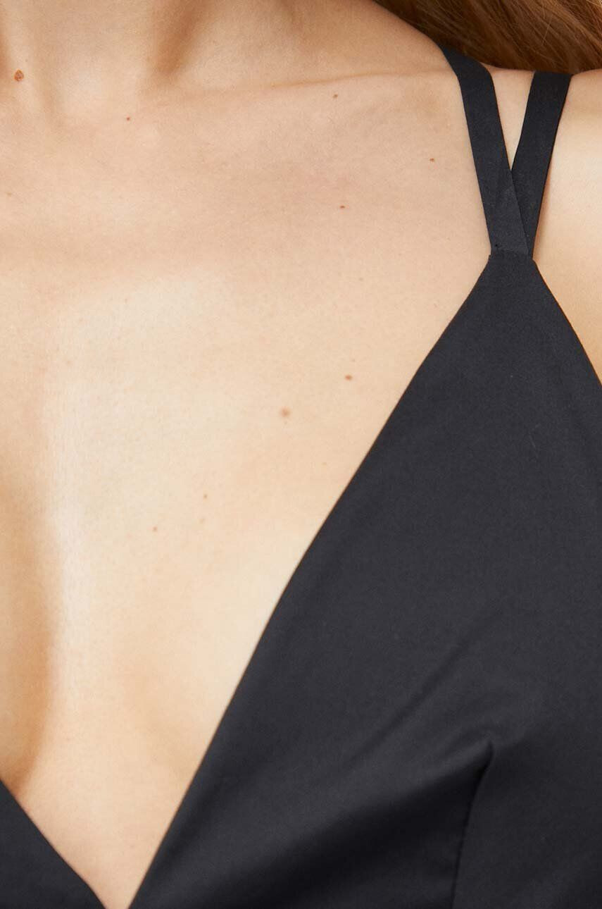 Max Mara Beachwear Plážové šaty čierna farba - Pepit.sk