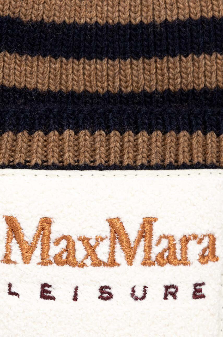 Max Mara Leisure Čiapka s prímesou vlny - Pepit.sk