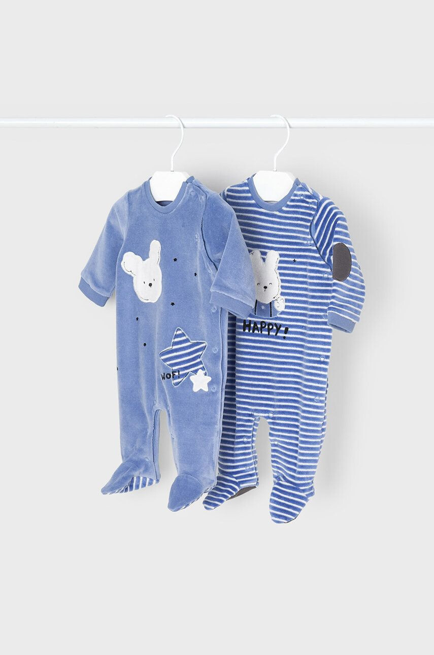 Mayoral Newborn Overal pre bábätká (2-pack) - Pepit.sk