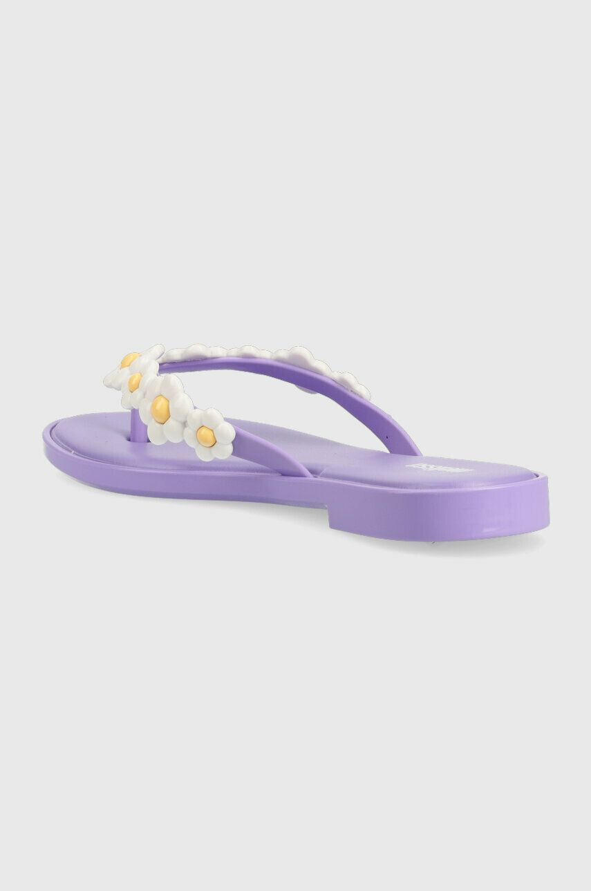 Melissa Žabky FLIP FLOP SPRING AD dámske fialová farba na plochom podpätku M.33715.AL242 - Pepit.sk