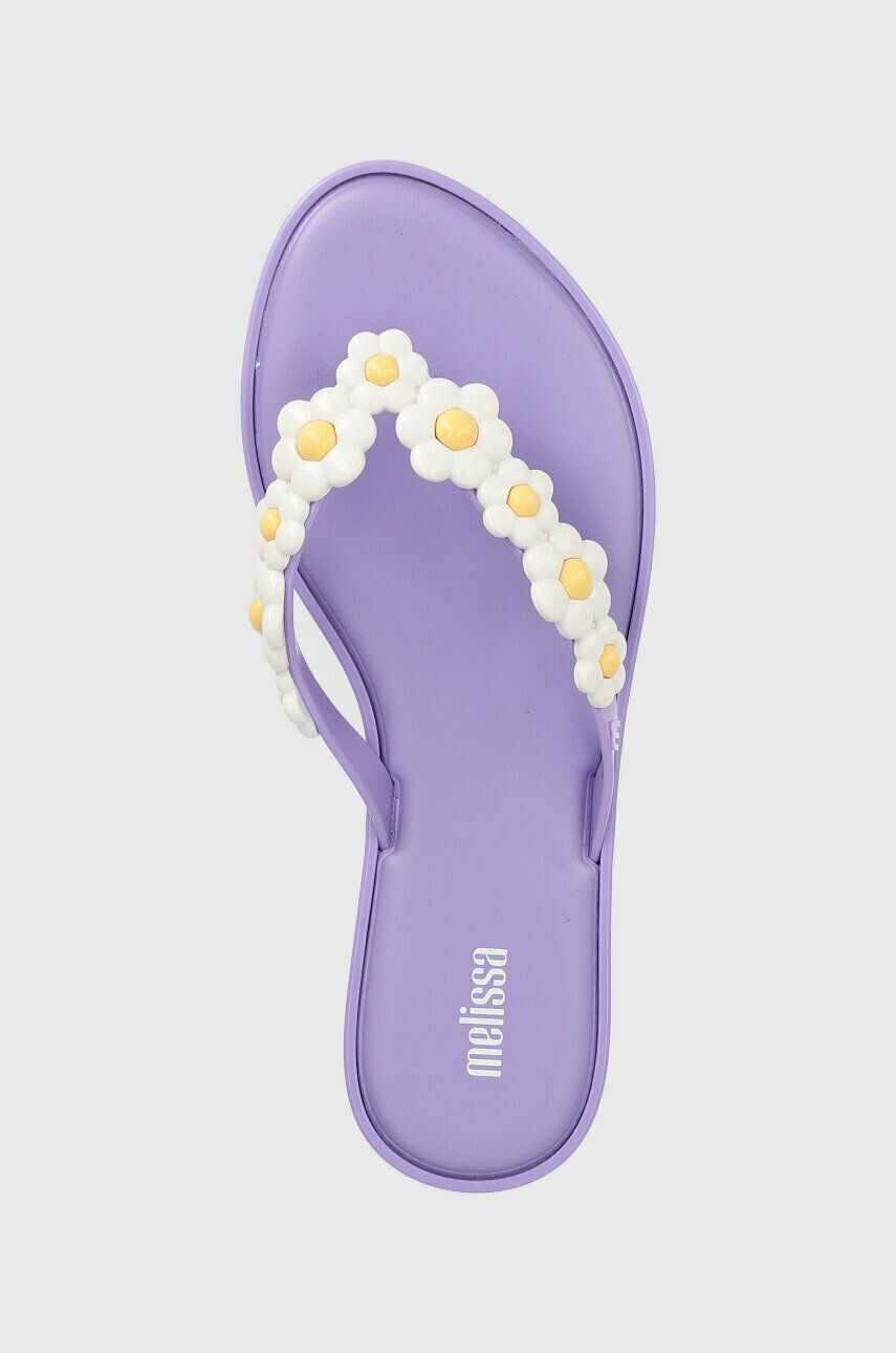 Melissa Žabky FLIP FLOP SPRING AD dámske fialová farba na plochom podpätku M.33715.AL242 - Pepit.sk