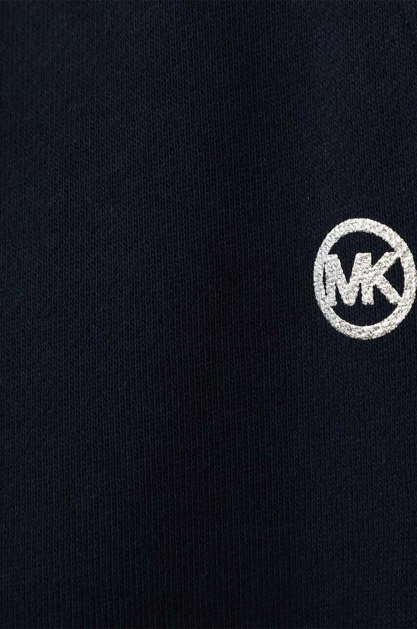 Michael Kors Detské bavlnené tepláky tmavomodrá farba jednofarebné - Pepit.sk