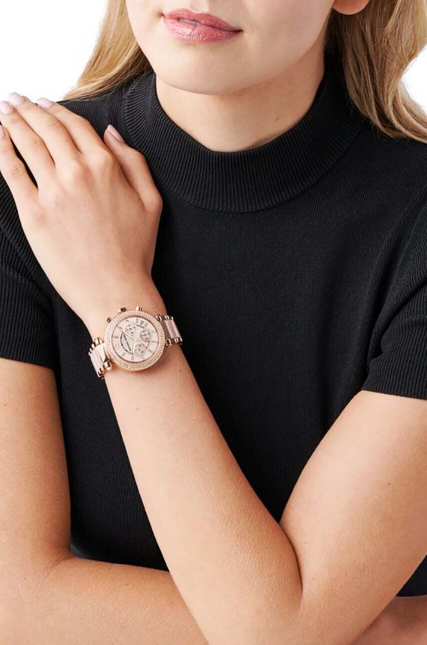 Michael Kors Hodinky dámsky zlatá farba - Pepit.sk