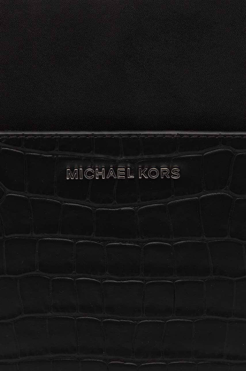 Michael Kors Kožené puzdro na notebook čierna farba - Pepit.sk