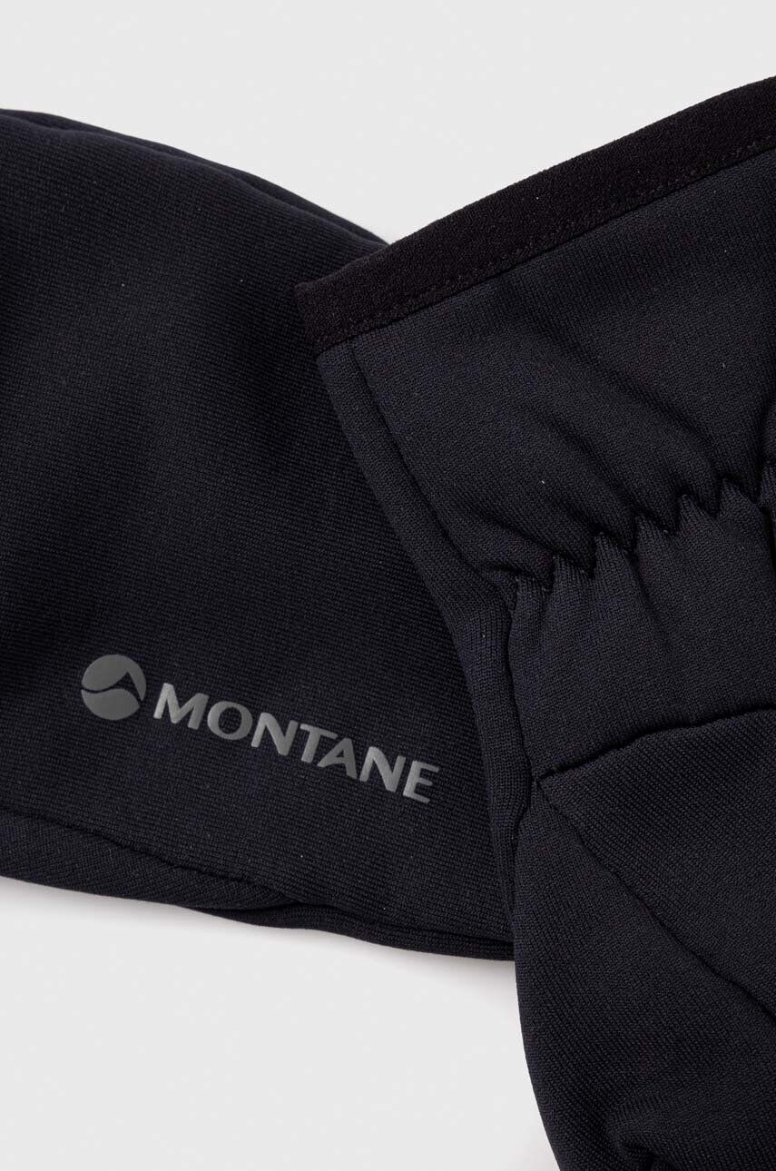 Montane Rukavice Fury pánske čierna farba - Pepit.sk