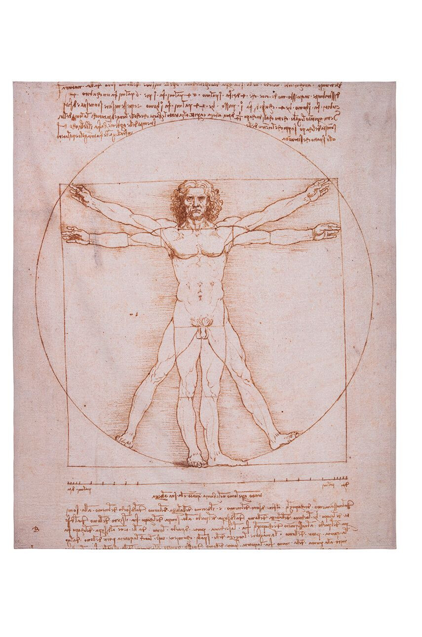 MuseArta Uterák Leonardo da Vinci - The Vitruvian Man - Pepit.sk