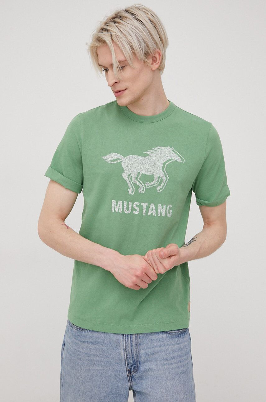 Mustang Bavlnené tričko - Pepit.sk