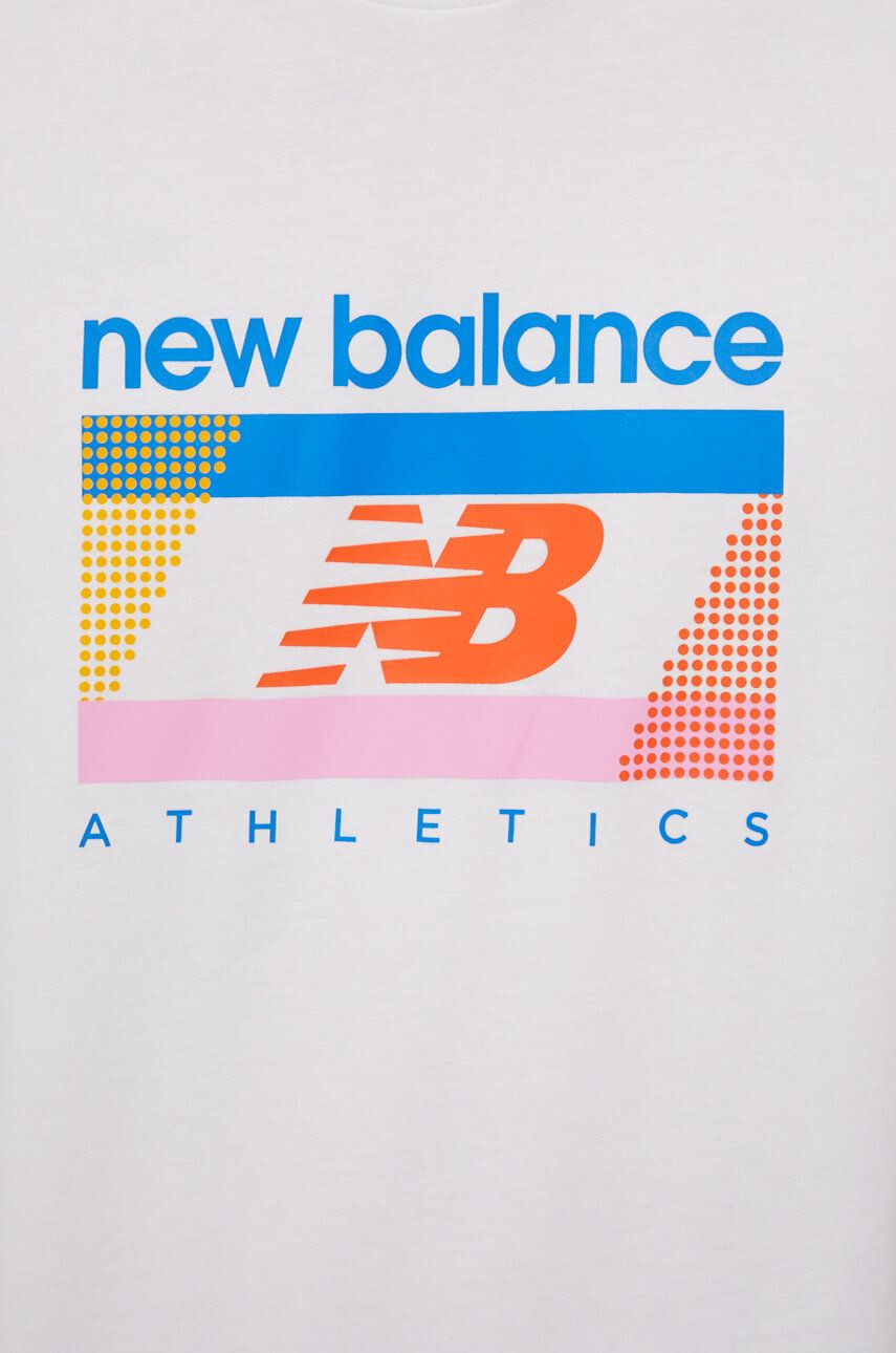 New Balance Bavlnené tričko MT21502WT - Pepit.sk