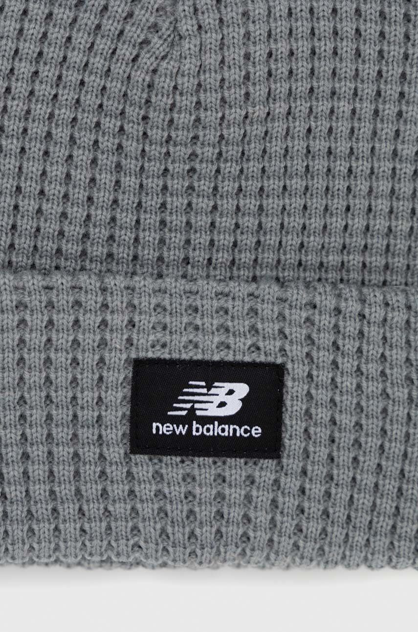 New Balance Čiapka šedá farba - Pepit.sk