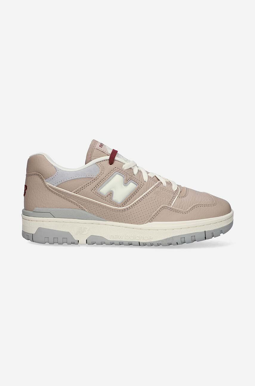 New Balance Kožené tenisky BB550LY1-beige béžová farba - Pepit.sk