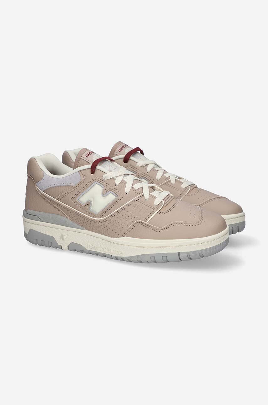 New Balance Kožené tenisky BB550LY1-beige béžová farba - Pepit.sk