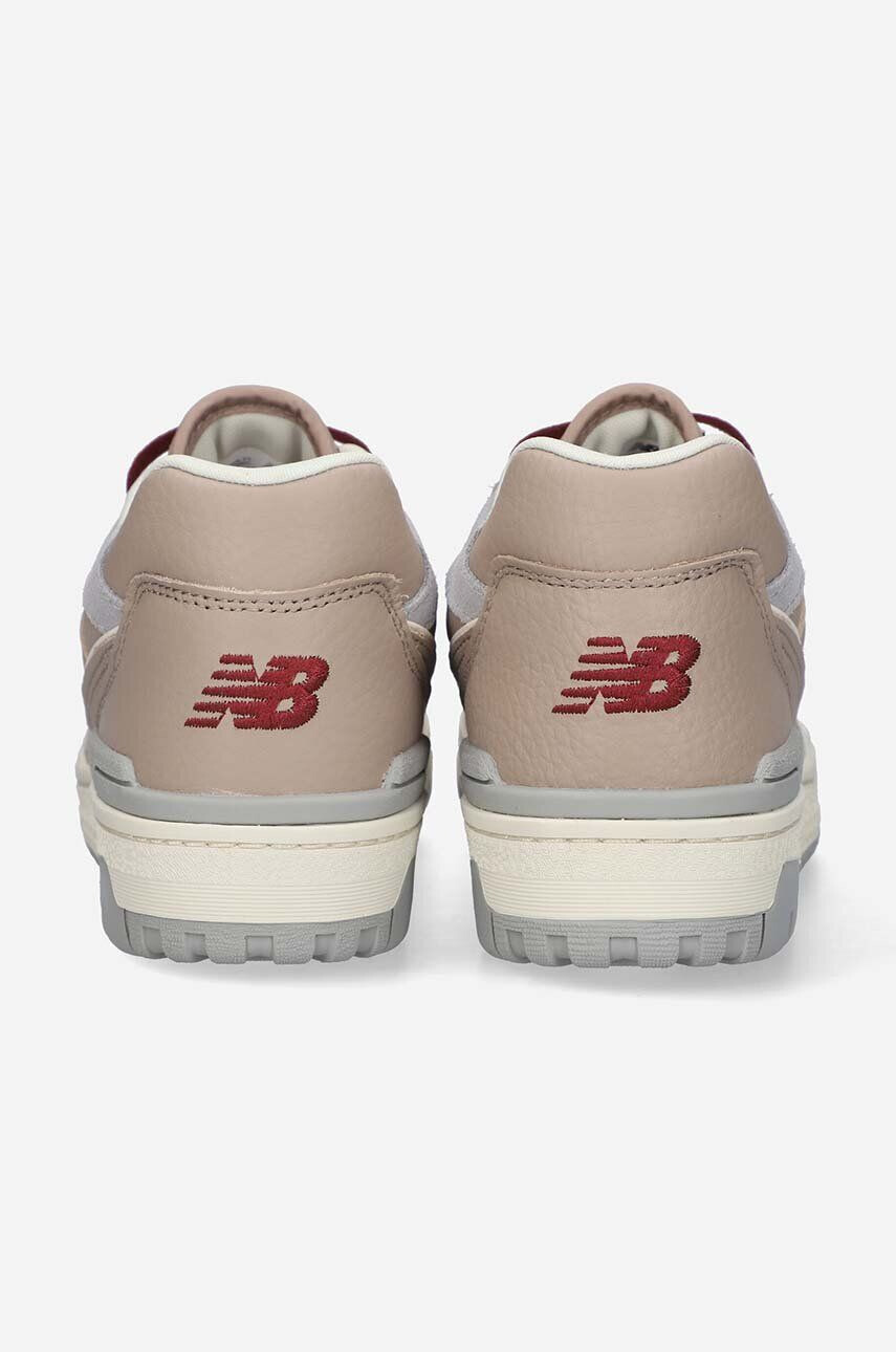 New Balance Kožené tenisky BB550LY1-beige béžová farba - Pepit.sk