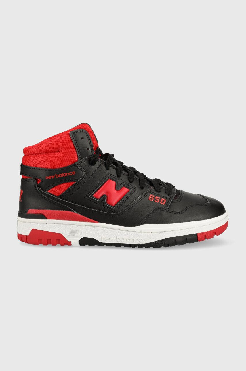 New Balance Kožené tenisky BB650RBR BB650RBR-RBR čierna farba - Pepit.sk