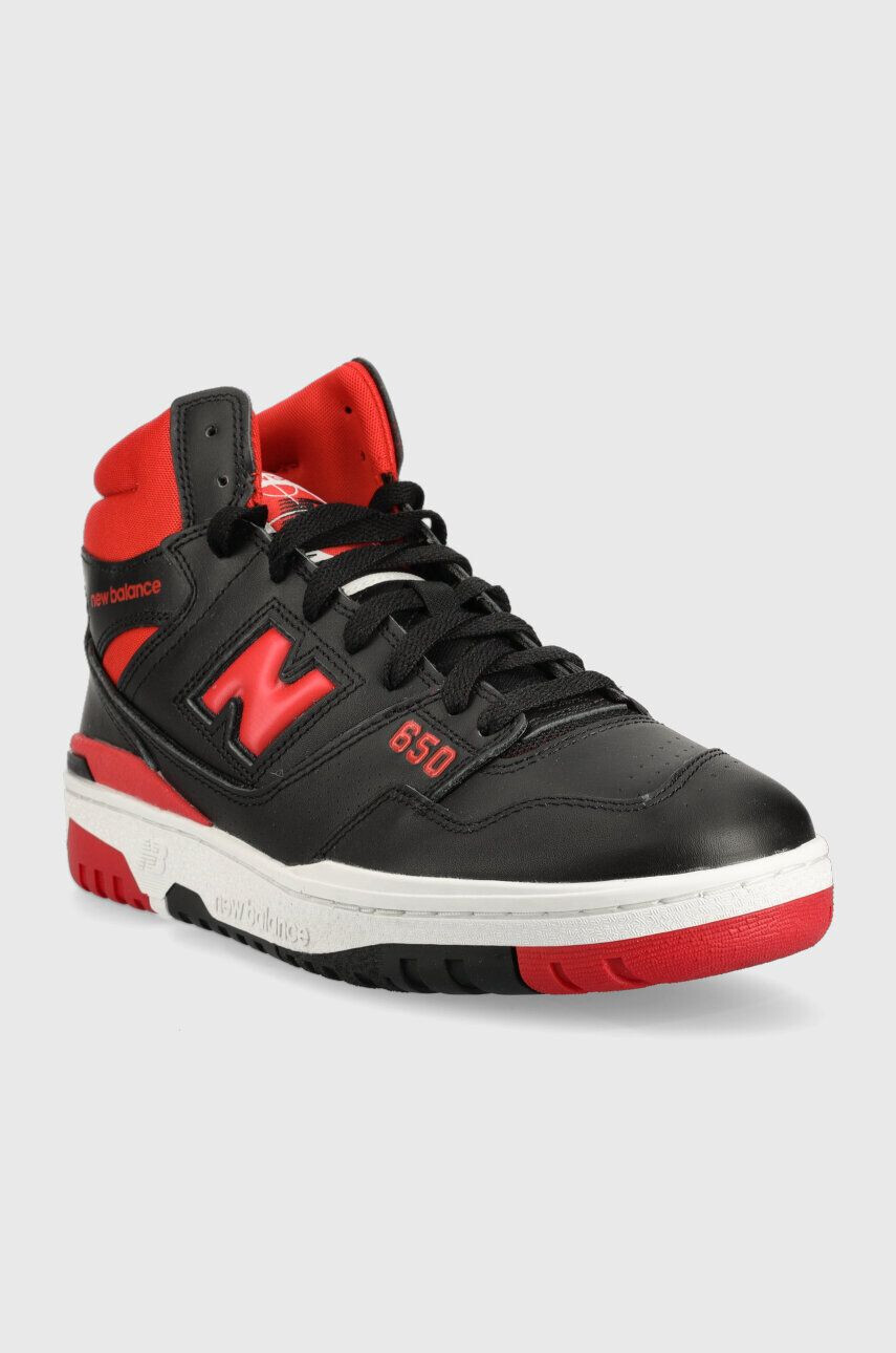 New Balance Kožené tenisky BB650RBR BB650RBR-RBR čierna farba - Pepit.sk