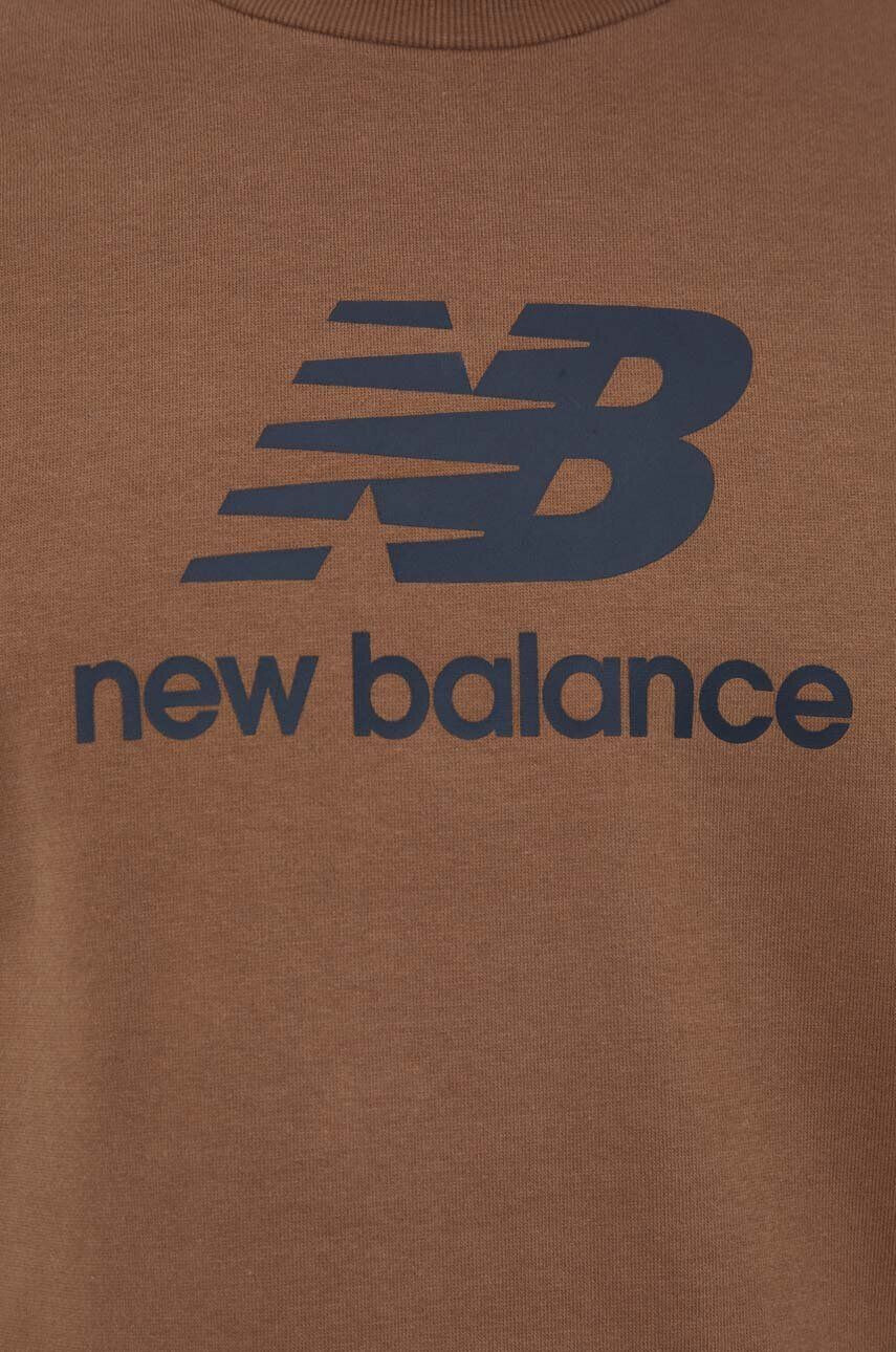 New Balance Mikina dámska čierna farba jednofarebná - Pepit.sk