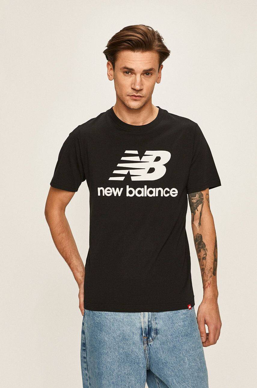 New Balance Pánske tričko MT01575BK-BLACK - Pepit.sk