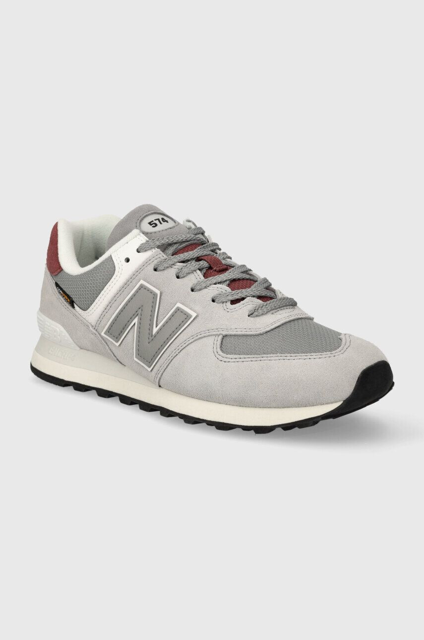 New Balance Semišové tenisky U574KBR šedá farba - Pepit.sk