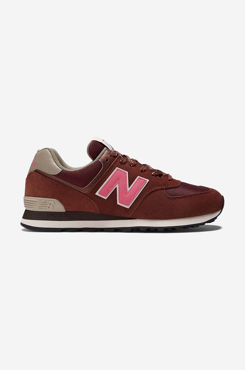 New Balance Tenisky U574GR2-GR2 bordová farba - Pepit.sk