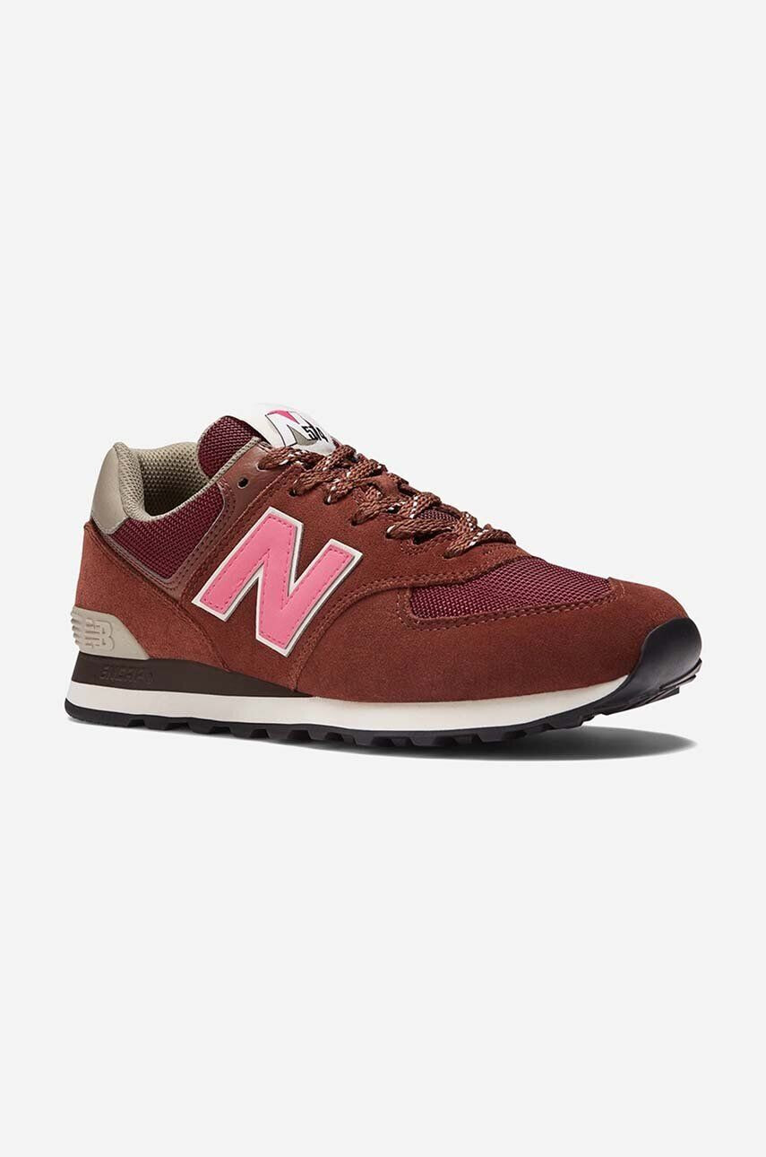 New Balance Tenisky U574GR2-GR2 bordová farba - Pepit.sk